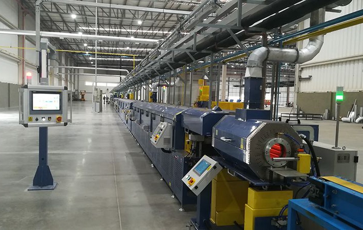 Modern production line workshop reference