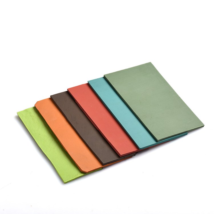 Colored FKM compound sheets